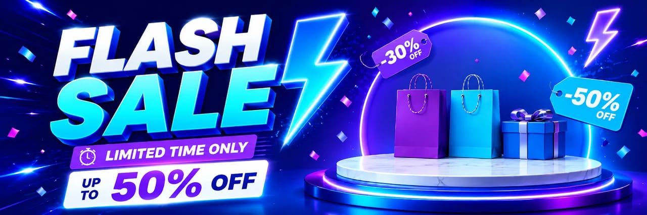 Flash Sales 7.7! banner 2
