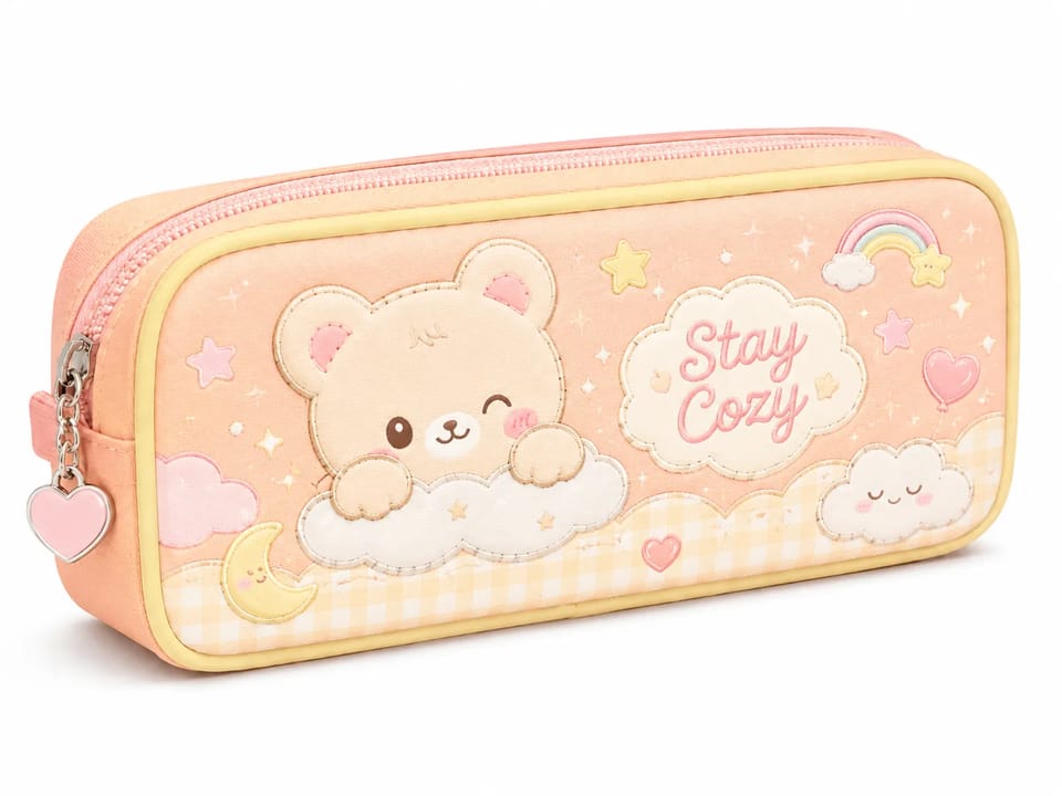 Cute Animal Pastel Pencil Case 4