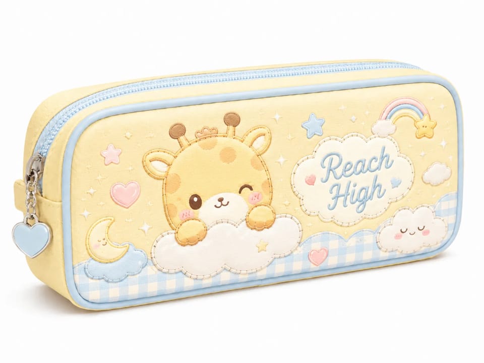 Cute Animal Pastel Pencil Case 2