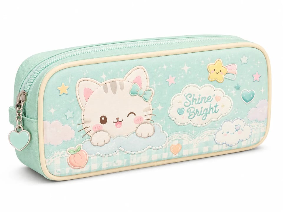Cute Animal Pastel Pencil Case 8