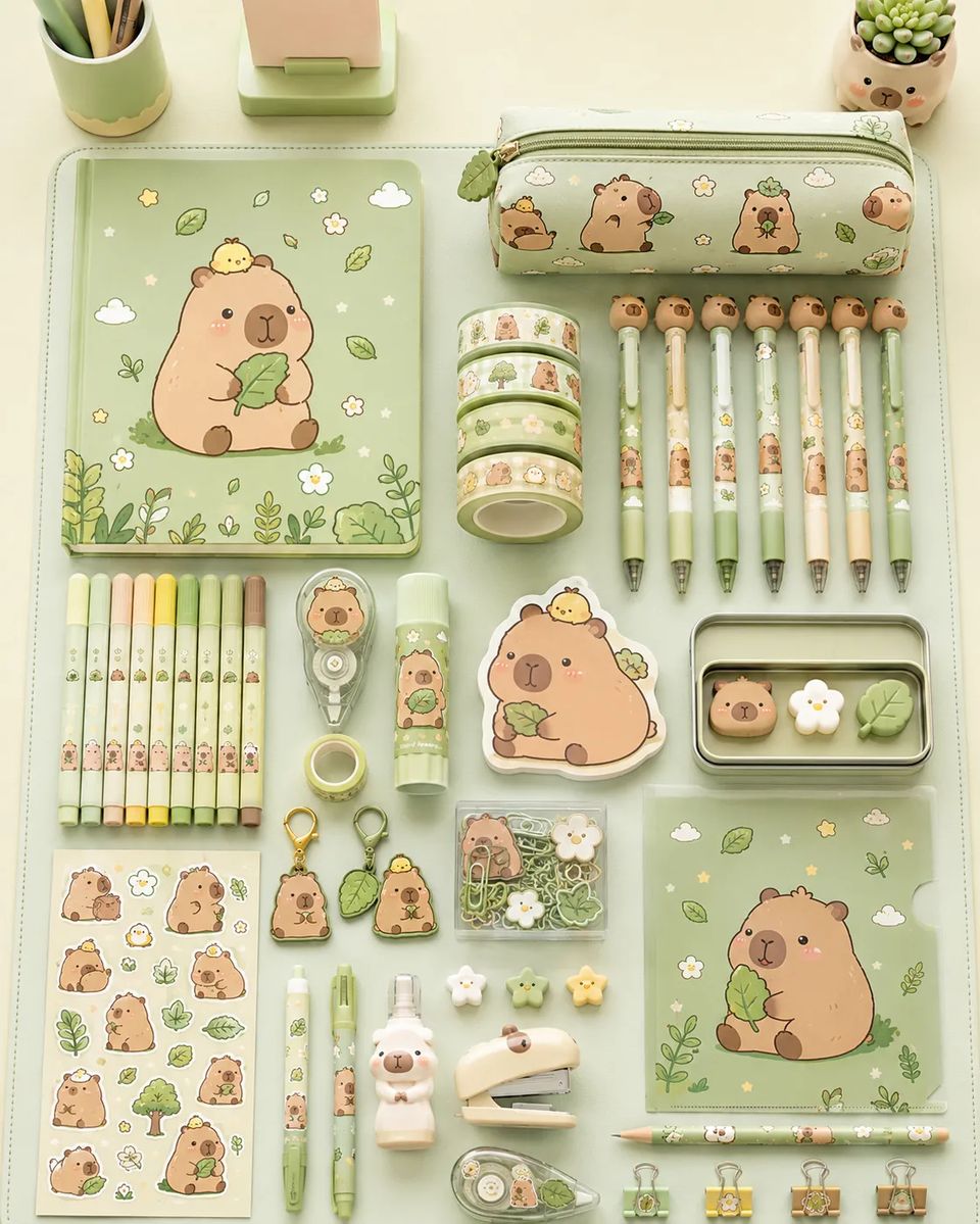 Pastel Animal Stationery Gift Set 2