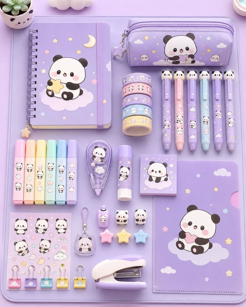 Pastel Animal Stationery Gift Set 5