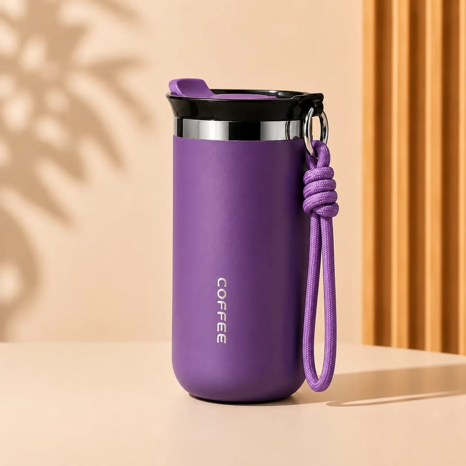 Coffee Thermos Cup Stainless Steel 3