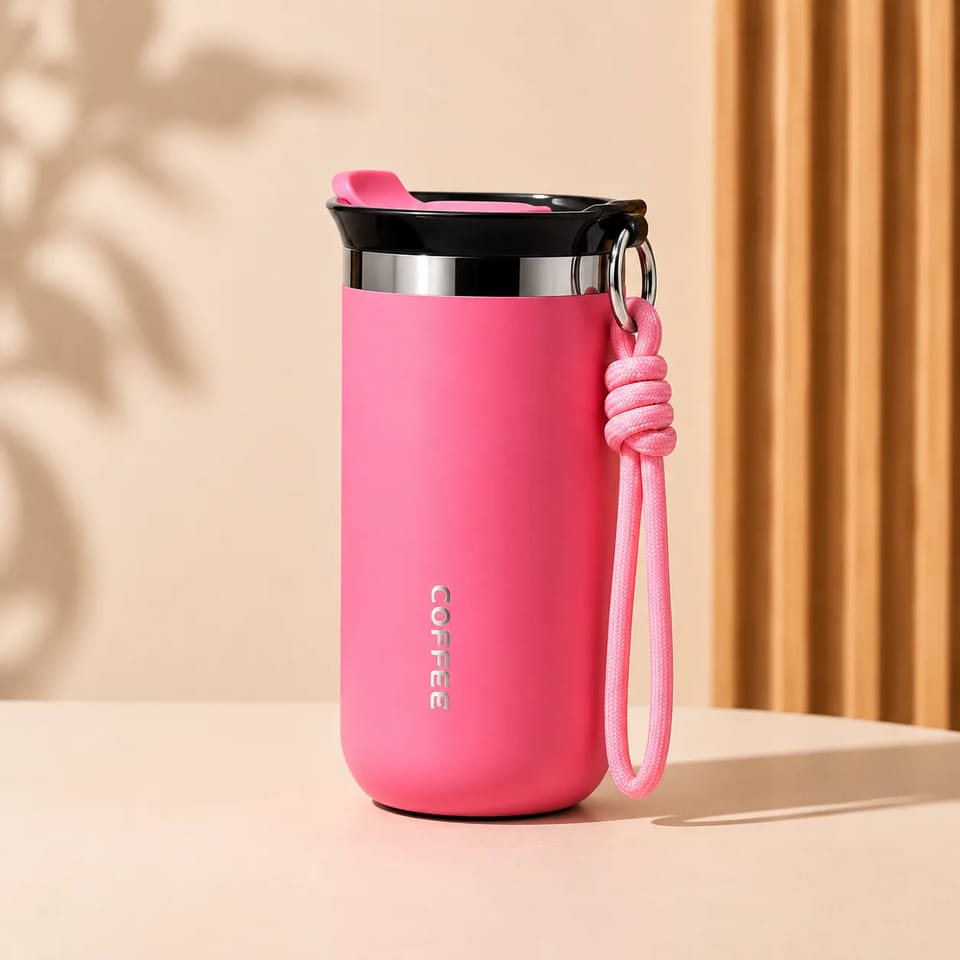 Coffee Thermos Cup Stainless Steel 4
